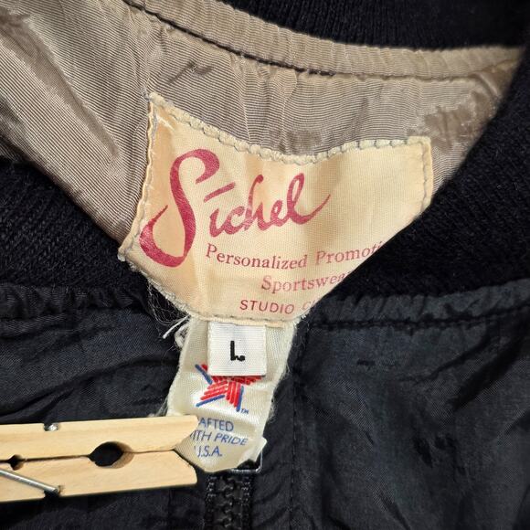 VTG Sichel Imagine One Productions Jacket Men Large 80s 90s Promotional Sports - Picture 14 of 16